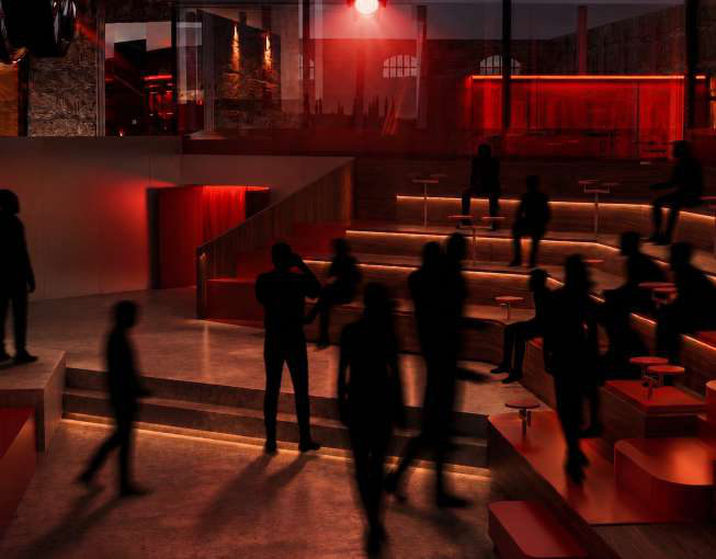 Void 1 · Amfi alanı